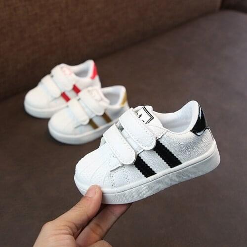 Shell head childrens shoes girls sneakers children baby shoes casual little white shoes boys low-top sneakers