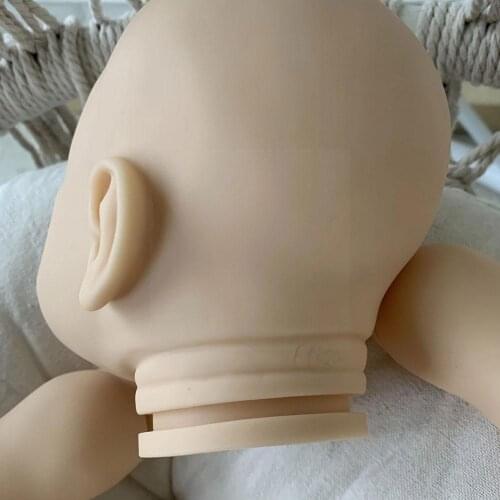 20 Inch 2159 Reborn Doll Kit Realistic Newborn Size Simulation Parts Unfinished Dolls Childrens Toys O0T7