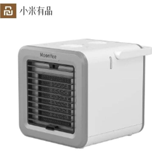 Moonyee Heater Fan Mobile Cooling Fan Dual Use Portable 300Ml Water Tank Desktop Office Fan From Xiaomi Youpin