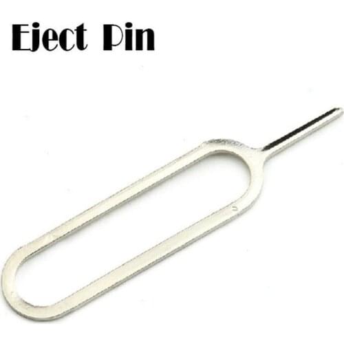 New Sim Card pin Needle Cell Phone Tool Tray Holder Eject Pin metal Retrieve card pin For iPhone samsung huawei etc 3000pcs/lot