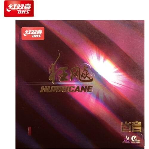 Genuine DHS Provincial Hurricane 3 Pro H3 Table Tennis Rubber With Sponge Ping Pong Rubber Pips-In Tenis De Mesa blue sponge