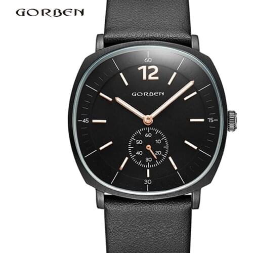 Simple Minimalist Creative Black Men Watch Top Brand Luxury Sports Geneva Role Dress Hodinky With Box Clock 2020 Erkek Kol Saati