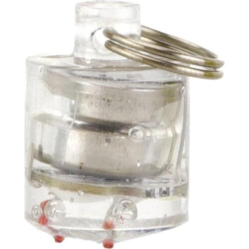 Fish Trap Light Lightweight Three Color Flashing Mini Cylindrical LED Three Color Flashing Fishing Lamp for Angling