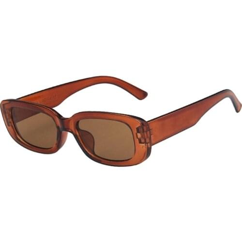 Unisex Square Fashion Vintage Sunglasses UV Protection Eyewear Shade Outdoor Driving Travel Retro Eyeglasses D7WD