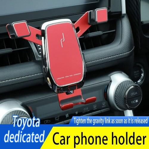 Suitable for Toyota RAV4 2019 2020 XA50 ABS material car phone special bracket