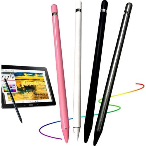Screen Touch Pen Tablet Stylus Drawing Capacitive Pencil Universal for Android/iOS Smart Phone Tablet Black/White/Pink/Gray