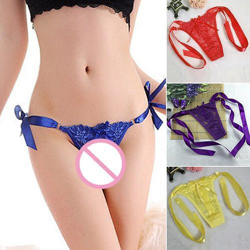 ArrivalFshion Womens Sexy Lace Thongs G-string V-string Panty Knickers Lingerie Underwear 9YCS