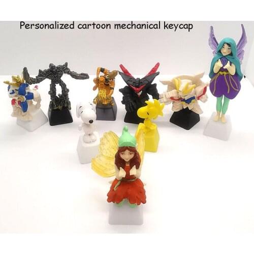 Three-dimensional cartoon keycap Esc personalities light-transmitting key caps mechanical keyboards special substitute keycaps