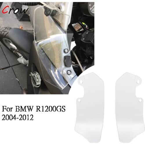 For BMW R1200GS Windshield Windscreen Ventilation Plate Side Panels Motorcycle R 1200GS Adventure ADV 2004 2005 2006 2007-2012