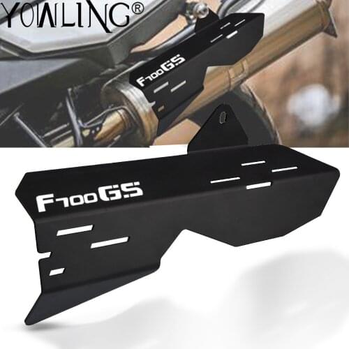 Motocycle Parts Exhaust Pipe Crash Protector Rear Muffler Shield Cover Anti-scalding Protection For BMW F700GS F700 GS 2013 2014