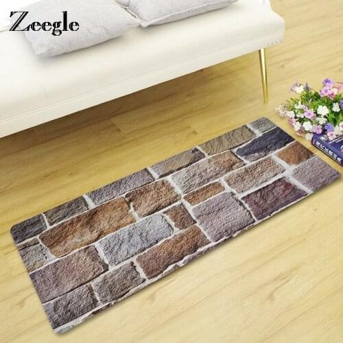 Zeegle Stone Floor Mat Non-slip Door Mat Carpet For Living Room Children Bedroom Bedside Rugs Foot Mat Tea Table Floor Rug