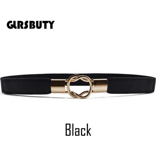 2019 Dresses Waist Belt for Women Girls Retro Stretch Ladies Elastic Waist Belt Plus Black White Dress Accessories for Pant Swea