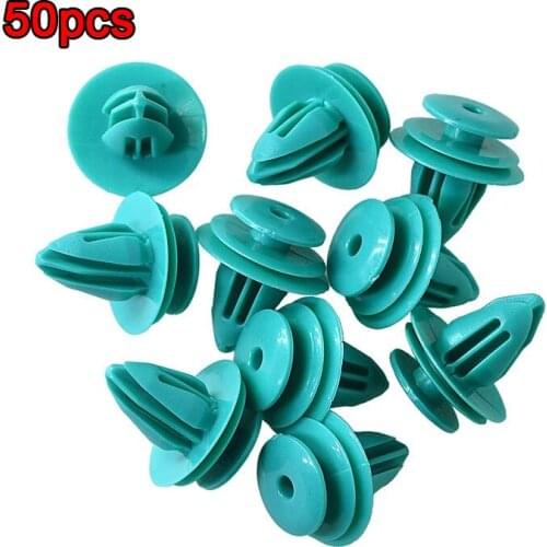 10/20/40/50Pcs car door panel fixing buckle nylon bumper fender fastening universal fastener plastic rivet clip auto parts