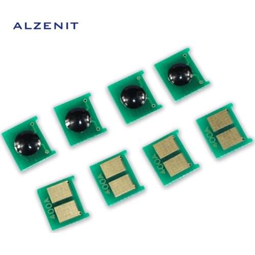 4Pcs GZLSPART CRG318 For Canon LBP 7200 7660 7680 OEM New Drum Count Chip Four Color Printer Parts