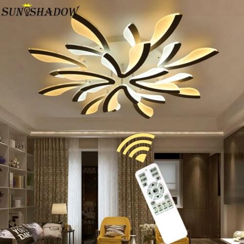 Creative Acrylic Modern Led Chandeliers For Living room Bedroom Kitchen Fixtures Surface Mounted Led Ceiling Chandelier Fixtures