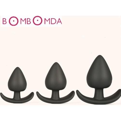 Soft Silicone Anal Plug Adult Sex Toys for Women Prostate Massage Anus Dilator Butt Plug Dildos Men Gag Erotic Accessories