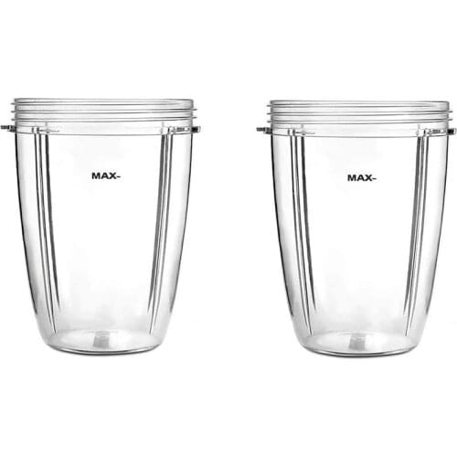 24Oz Cups for Nutribullet Accessories 600W 900W Blender Juicer Mixer Replacement Parts(2 Pack)