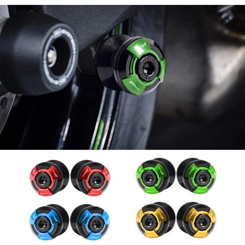 For Suzuki DL250 DL650 DL650XT DL1000 DL1000XT V-Strom Motorcycle Accessories Spools Slider Stand Screws