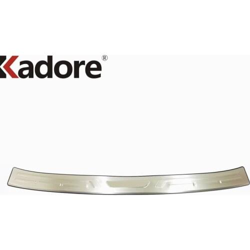 For Volkswagen For VW Golf MK8 Pro R 2021 2022 Stainless Steel Rear Trunk Bumper Cover Trim Outer Tailgate Sill Car Accessories