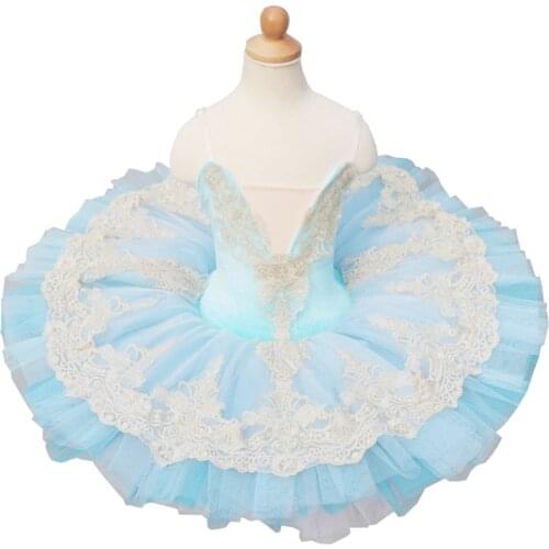 Figure ballet professional boy Swan Lake boy wearing blue adult ballet skirt picture Girl Costume