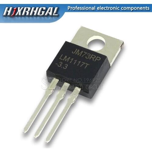 1PCS LM1117T-3.3 TO220 LM1117-3.3 LM1117T 3.3V LM1117 TO-220 HJXRHGAL