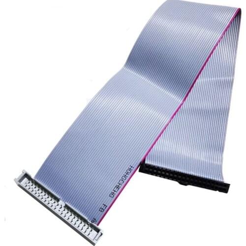 30cm Flexible Flat Cable Hard Disk Drive Data Line 40Pin PC Male to Female IDE Hard Disk Drive Connector Extension Cable New C26