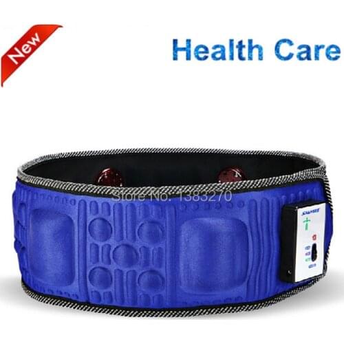 2019 infrared therapy heated tummy slim belt vibration mnassage belt with heat LHM-FIT02A