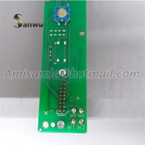 Instruction plate 4er Bed. Srtelle DW M2.146.9206 for heidelberg machine