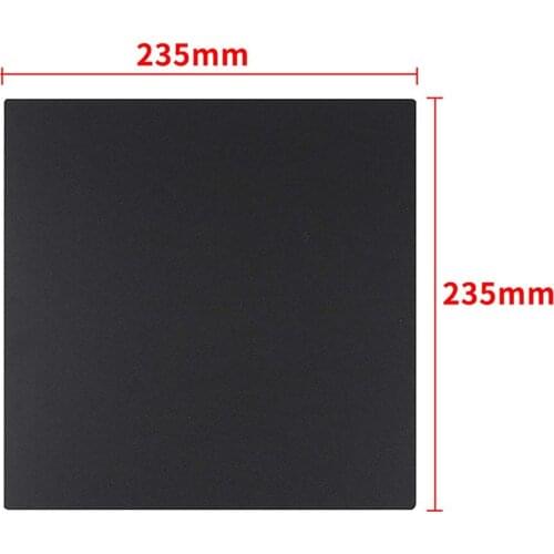 Bed Build Surface Plate Pure Black Sticker Paper for Ender-3 Ender-2 3D Printer Accessories