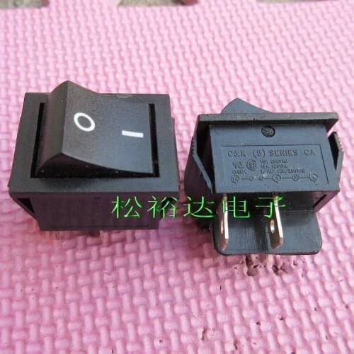 Original new 100% rocker switch 4pin 2gear high current 10A250VAC 15A 125VAC panel 30*25mm