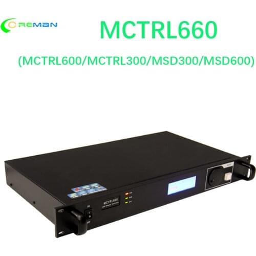 NOVA led display controller mctrl660 sending card box full color led display screen MSD300 MSD600 MCTRL300