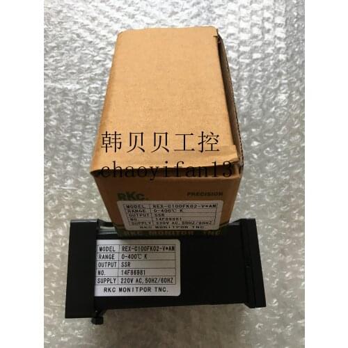 New high-precision intelligent temperature controller thermostat REX-C100FK02-V * AN K 0-400SR