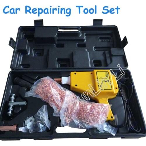 220V Car Dent Welding Machine Portable Car Repairing Tool Set Shaping Meson Machine Car Cosmetic Tools with English Manual FC657