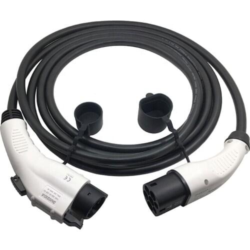 Type 2 to Type 1 ev charging cable Duosida sae j1772 connector TUV ev charging cable