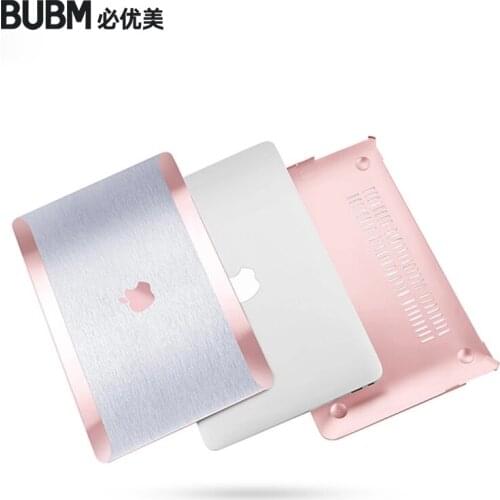 BUBM Laptop Case For MacBook Pro 13,12 13 15 inch 2018 Air 13inch Hard Case Cover Laptop Case Protect Laptop Bag Sleeve