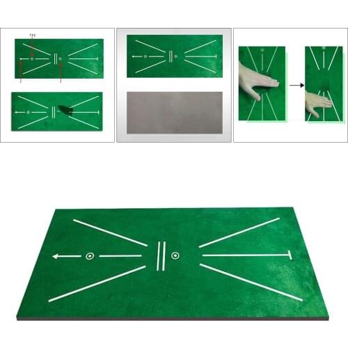60x30cm Golf Training Mat Rug Swing Detection Batting Practice Game Pad Home