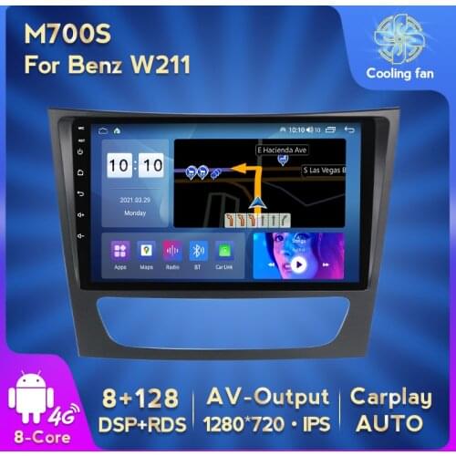 Android 10.0 DSP IPS 9inch screen Car RDS GPS For Mercedes Benz E-class W211 E200 E220 E300 E350 E240 E270 E280 CLS CLASS W219