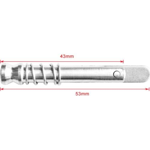 Quick Release Pins with Spring 1/4 inch Diameter 316 Stainless Steel for Boat Bimini Top Deck Hinge Marine Accessories