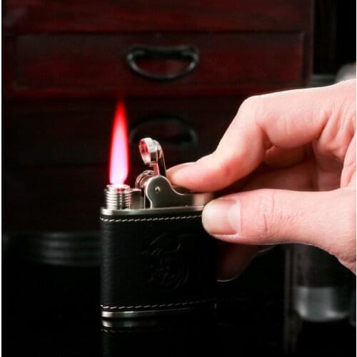 Business Gift Ashtray Set Inflatable Windproof Lighter Boutique Ashtray Regalos Para Hombre Originales Cigar Ashtray Men Gifts