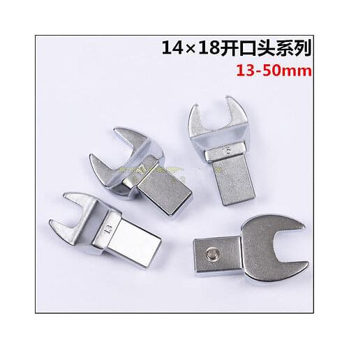 FOR WERTE Torque Wrench Torque Wrench Open The First Opening 14x18mm 13-50mm Head