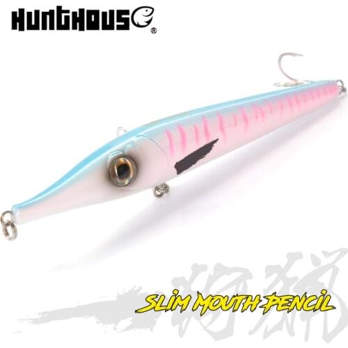 Needle lure New pencil lures popper pencil baits floating stickbaits LW122 for zargana pike topwater bluefish leurre