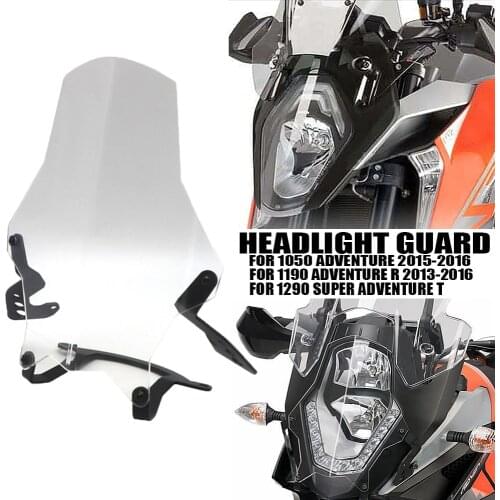 Motorcycle Accessories Headlight Guard Protective Cover For 1290 Super Adventure /T 2015 2016 /2017