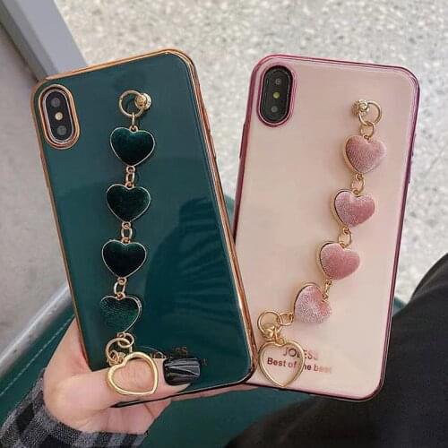 Love Cloth Bracelet Phone Case For Samsung Galaxy A72 A52 A32 4G 5G Galaxi A 72 52 32 2021 Soft Silicone Camera Full Cover