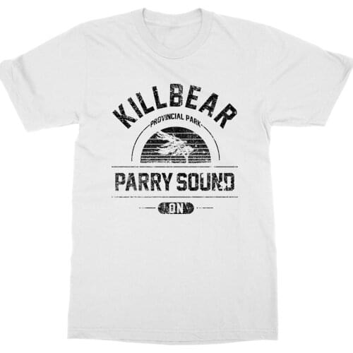 2019 New MenS Parry Sound Ontario T-Shirt Cottage Cabin Canada Vacation Camp Outdoorer Lodge Tee Shirt