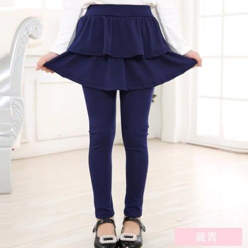 2020 New Childrens Toddler Girl elastic force Skirt Trousers Children Pants Multicolor Spring/fall Girls Leggings Trousers 3-8y