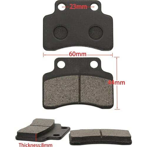 Front Brake Pads for Scooter Keeway Hurricane 50 90 Vento ZIP 50 TNG LS49 Stels SKIF