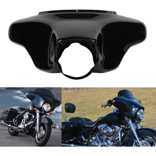 Motorcycle ABS Front Batwing Outer Fairing For Harley FL Touring Models Street Electra Glide Road King FLHR 1996-2013