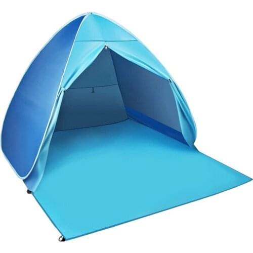 Beach Tent Sun Shade Shelter UPF 50+ Outdoor Beach Tents Shelter Anti UV Baby Tent Suitable for Outdoor Activities