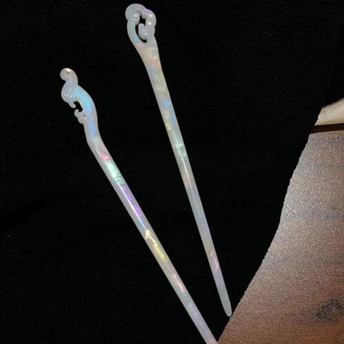 WORD OF HONOR Hairpin Shan He Ling Wen KeXing Zhou Xu Zishu Hairpin Hair Stick Acetic Acid Hairpins Hair Fork Hair Accessories