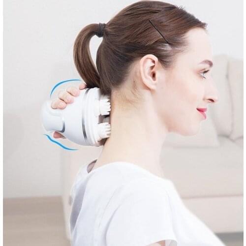 Waterproof Electric Head Massage Wireless Scalp Massager Prevent Hair Loss Body Deep Tissue Kneading Vibrating Health Care New